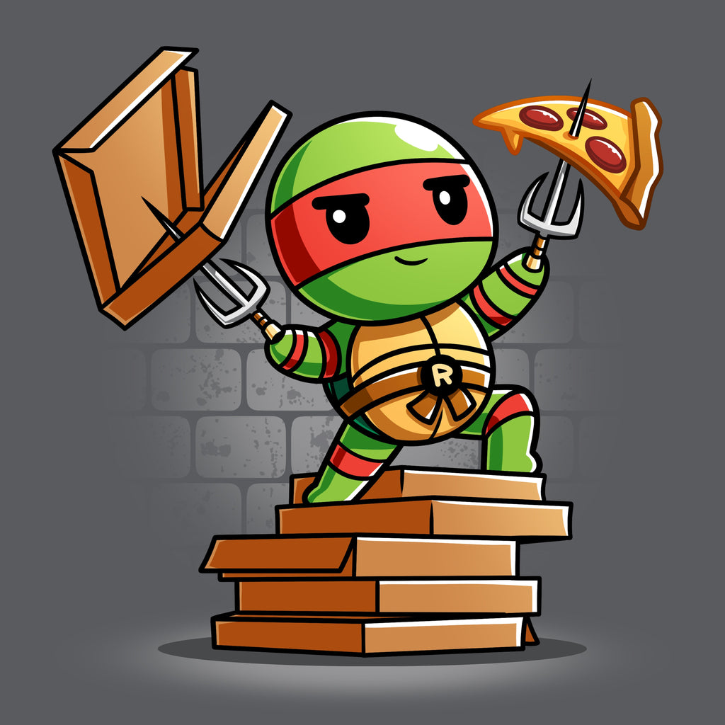 Pizza Power - Adult & Kids T-Shirts, Sweatshirts & Hoodies apparel design preview 1
