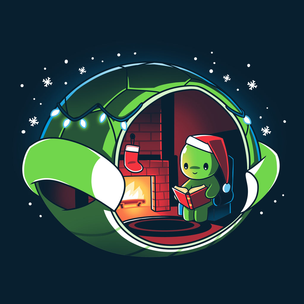 Christmas Turtle - Adult & Kids T-Shirts, Sweatshirts & Hoodies apparel design preview 1