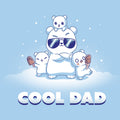 Cool Dad (Polar Bear) - Adult & Kids T-Shirts, Sweatshirts & Hoodies apparel design preview 1