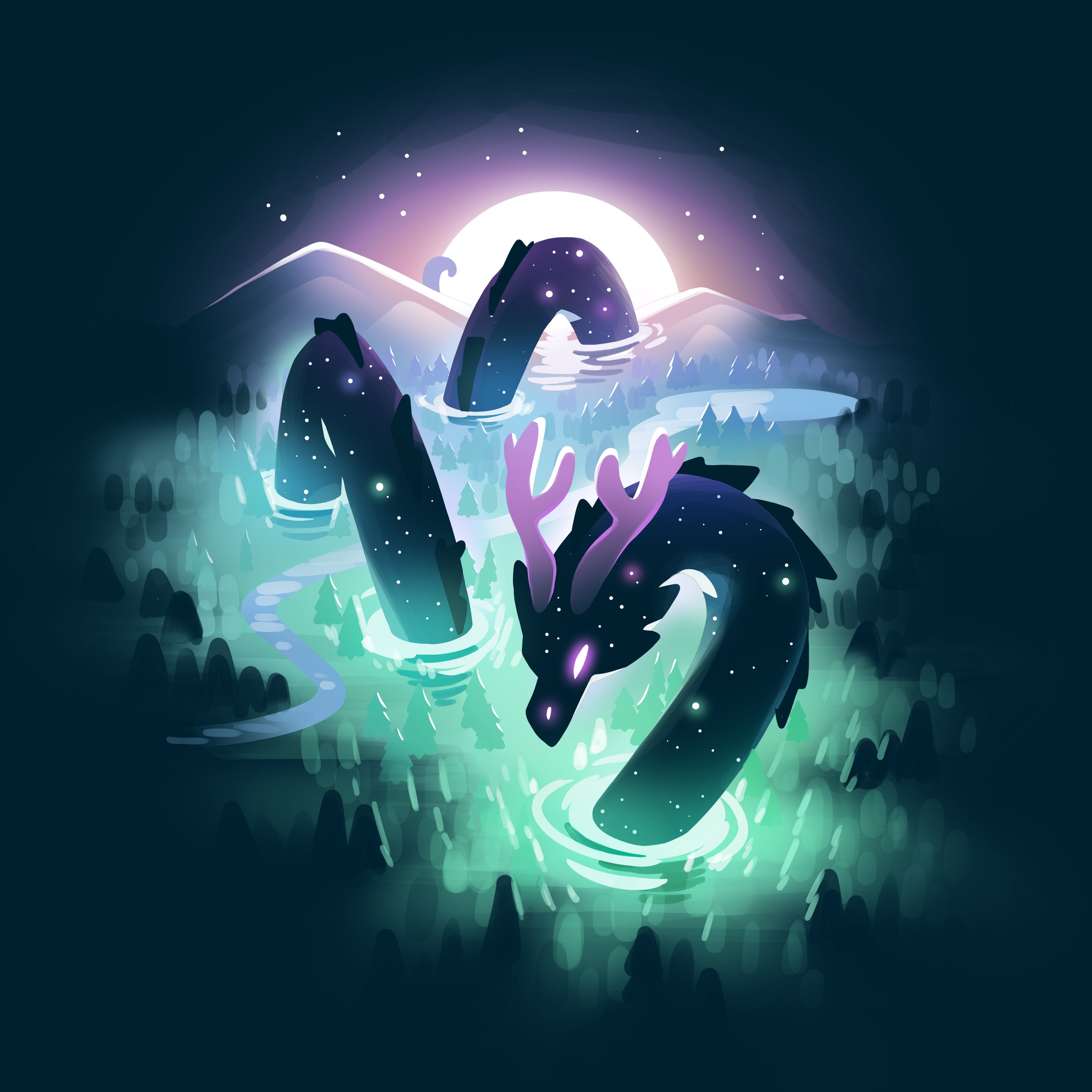 Cosmic Colors - Adult & Kids T-Shirts, Sweatshirts & Hoodies apparel design preview 1