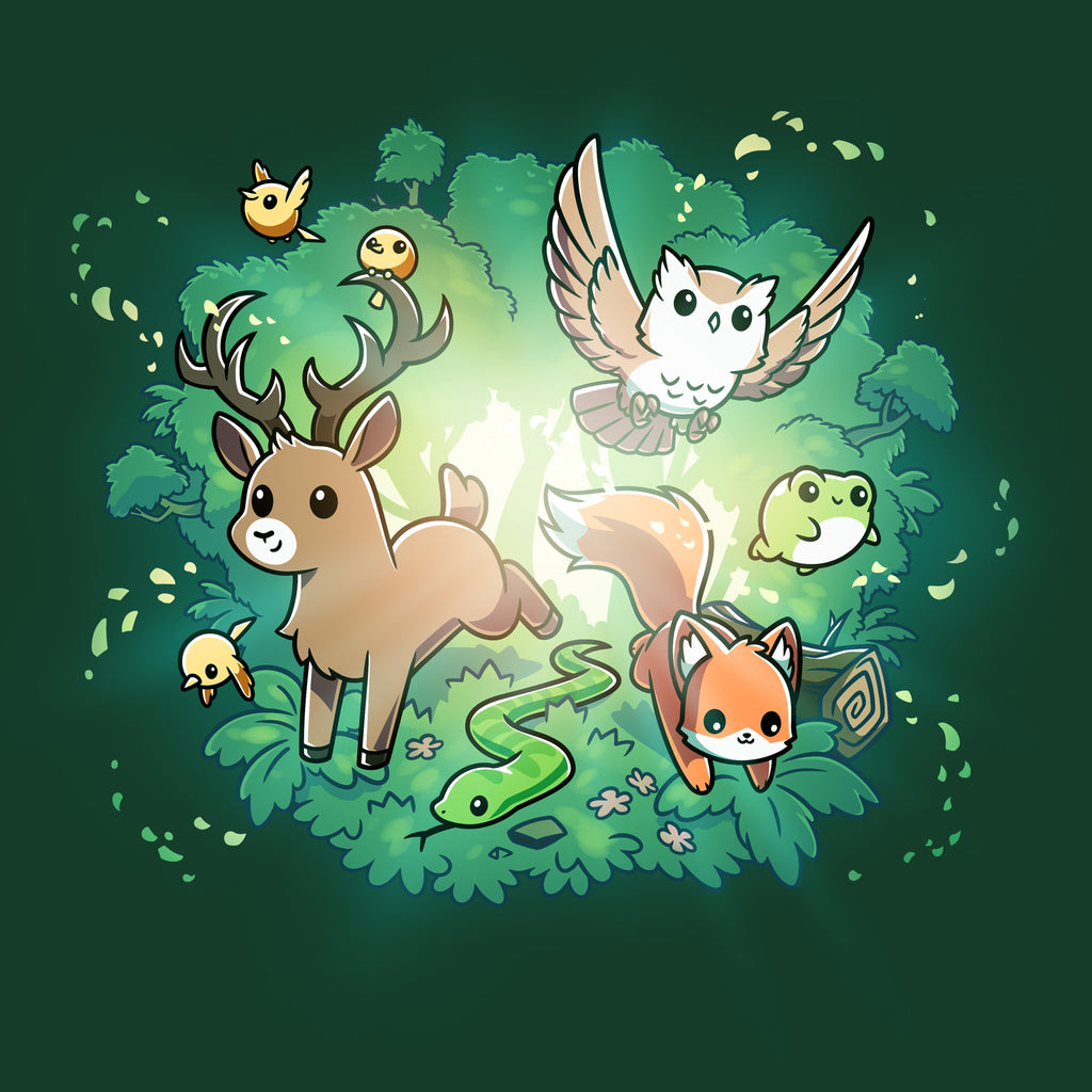 Forest Harmony - Adult & Kids T-Shirts, Sweatshirts & Hoodies apparel design preview 1