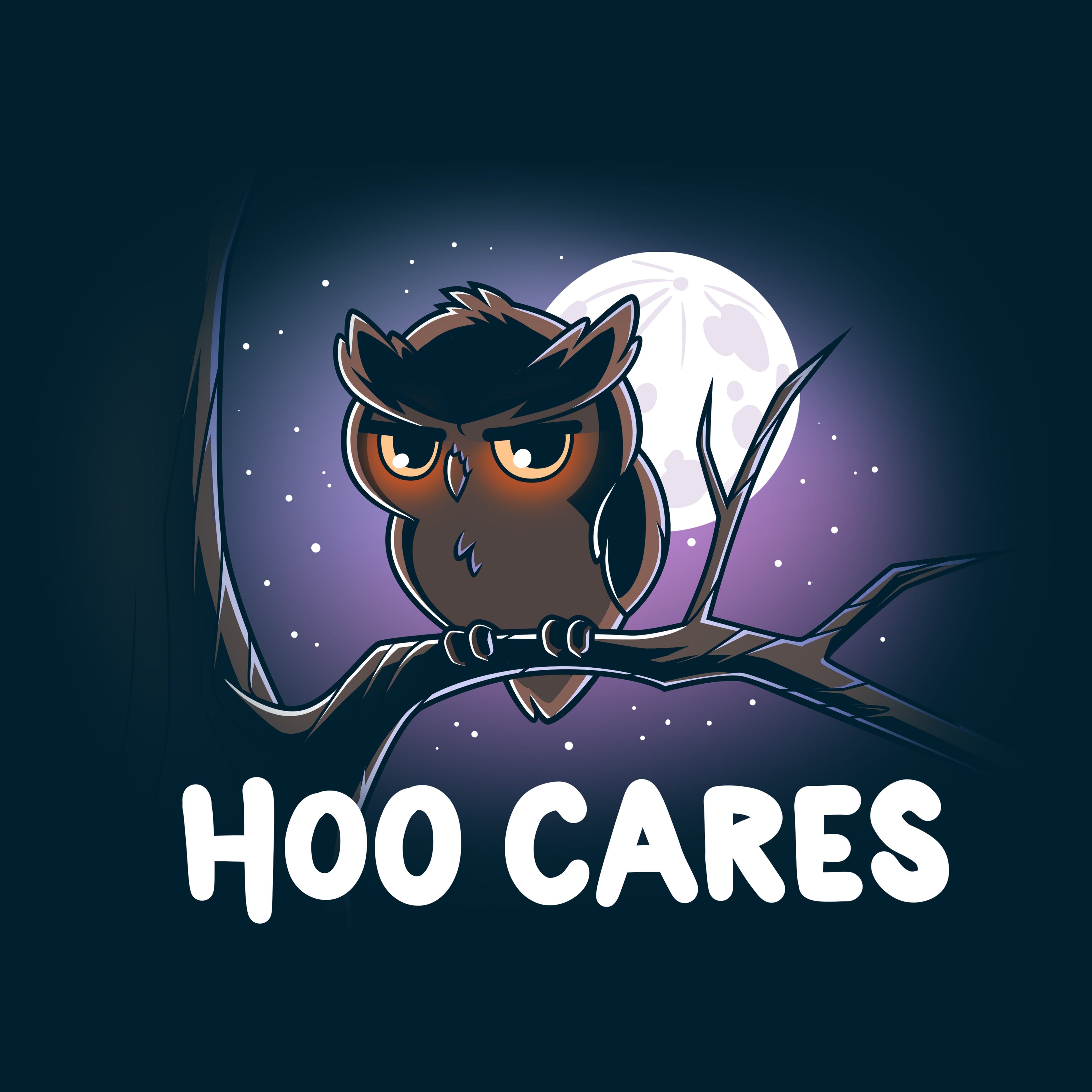 Hoo Cares - Adult & Kids T-Shirts, Sweatshirts & Hoodies apparel design preview 1