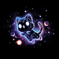 Kitty Constellation - Adult & Kids T-Shirts, Sweatshirts & Hoodies apparel design preview 1