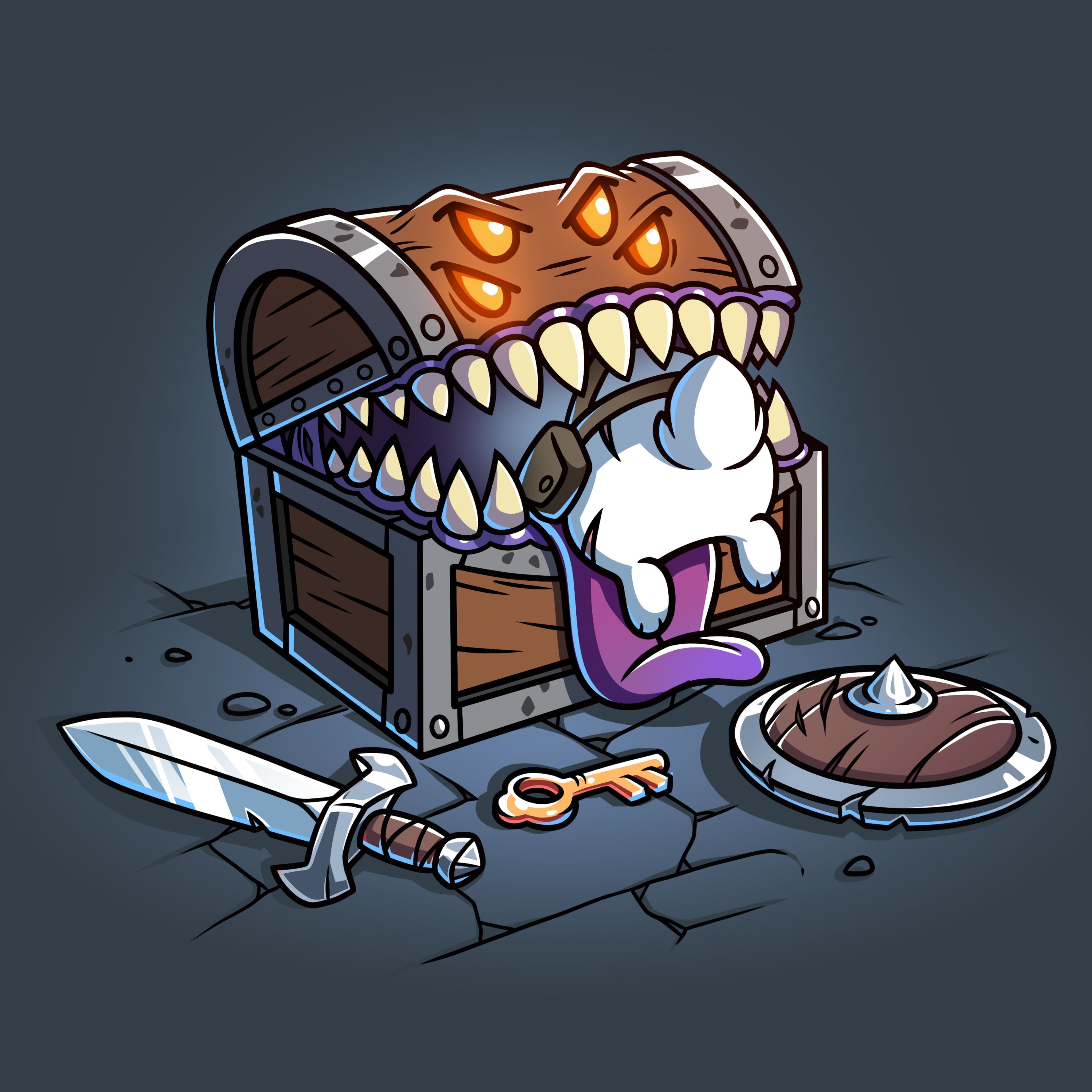 Mimic Chest - Adult & Kids T-Shirts, Sweatshirts & Hoodies apparel design preview 1