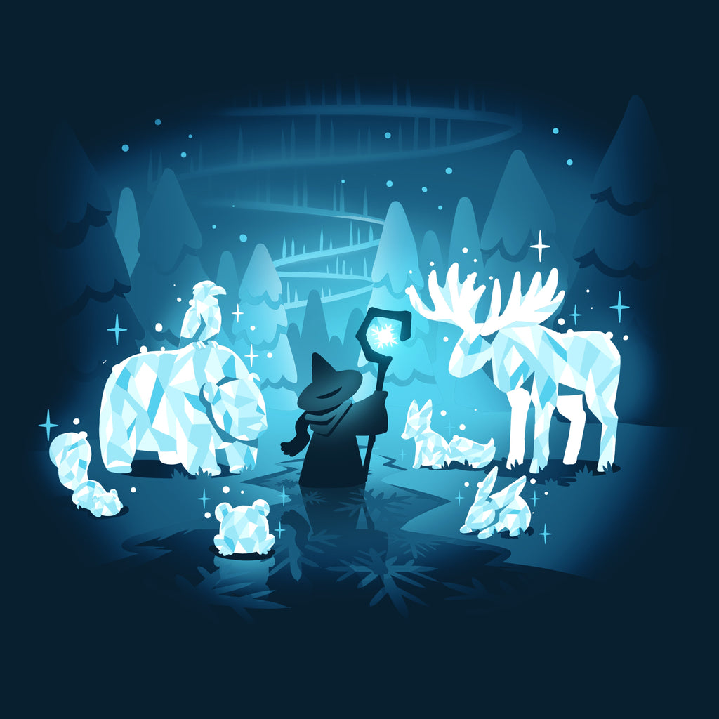 Mystical Ice Sculptures - Adult & Kids T-Shirts, Sweatshirts & Hoodies apparel design preview 1