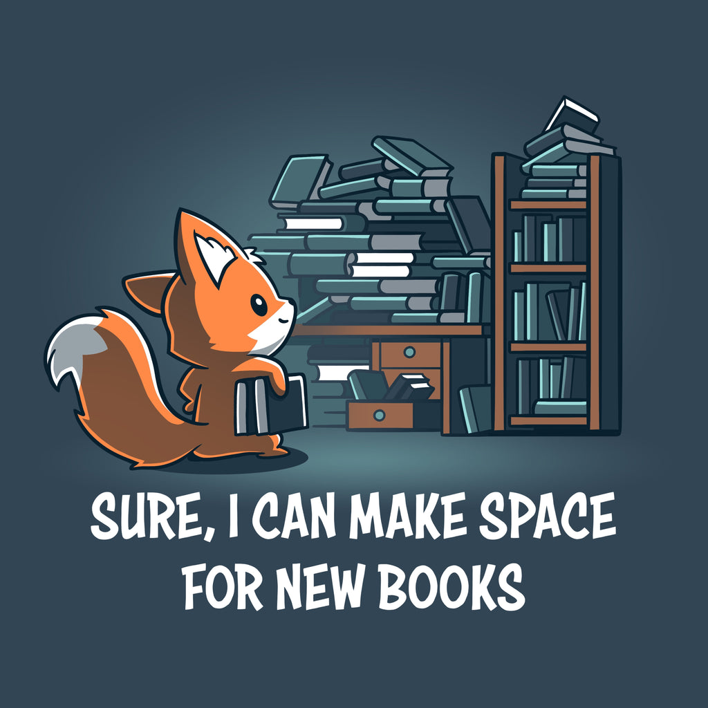 Never-Ending Bookshelf - Adult & Kids T-Shirts, Sweatshirts & Hoodies apparel design preview 1