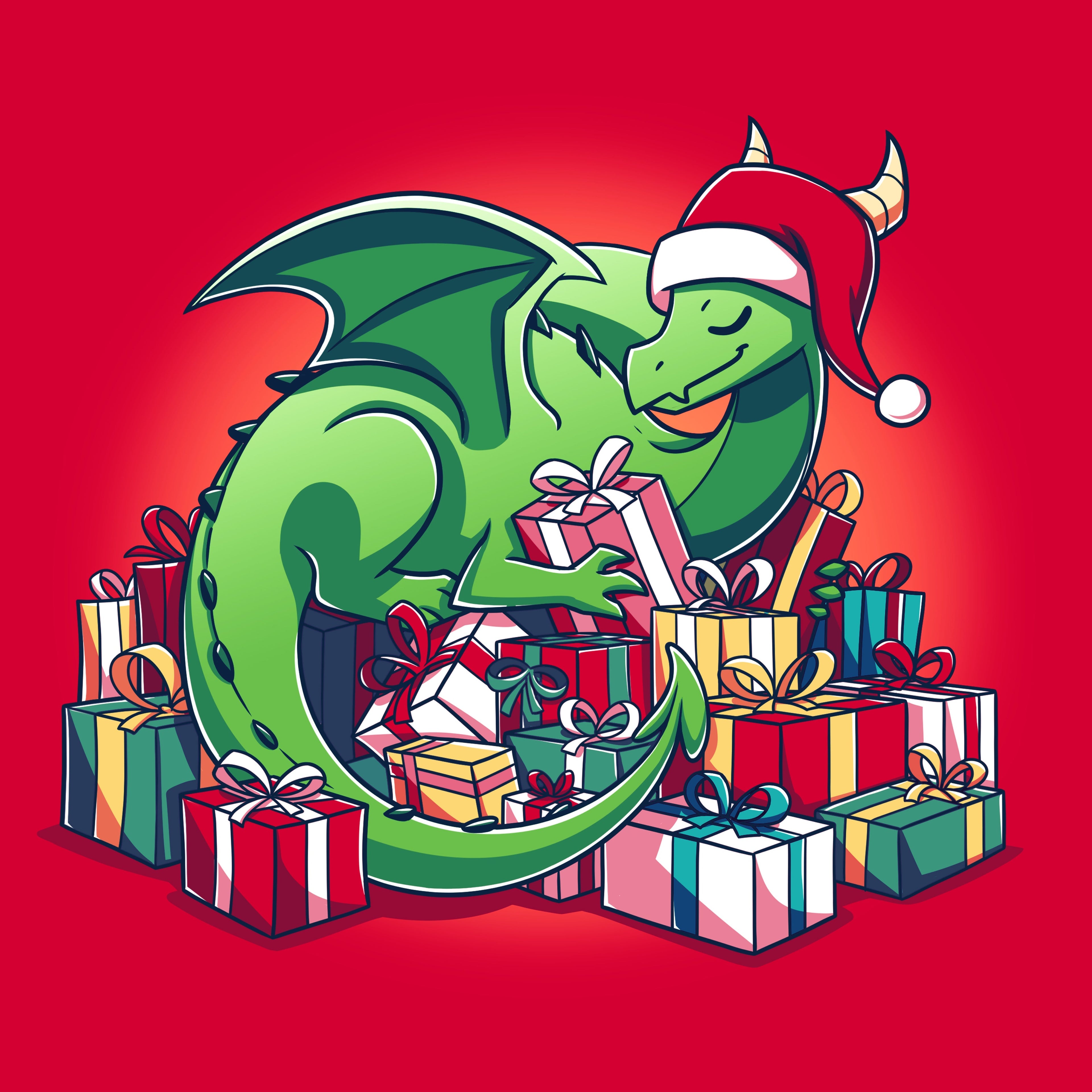 Present Hoarder - Adult & Kids T-Shirts, Sweatshirts & Hoodies apparel design preview 1