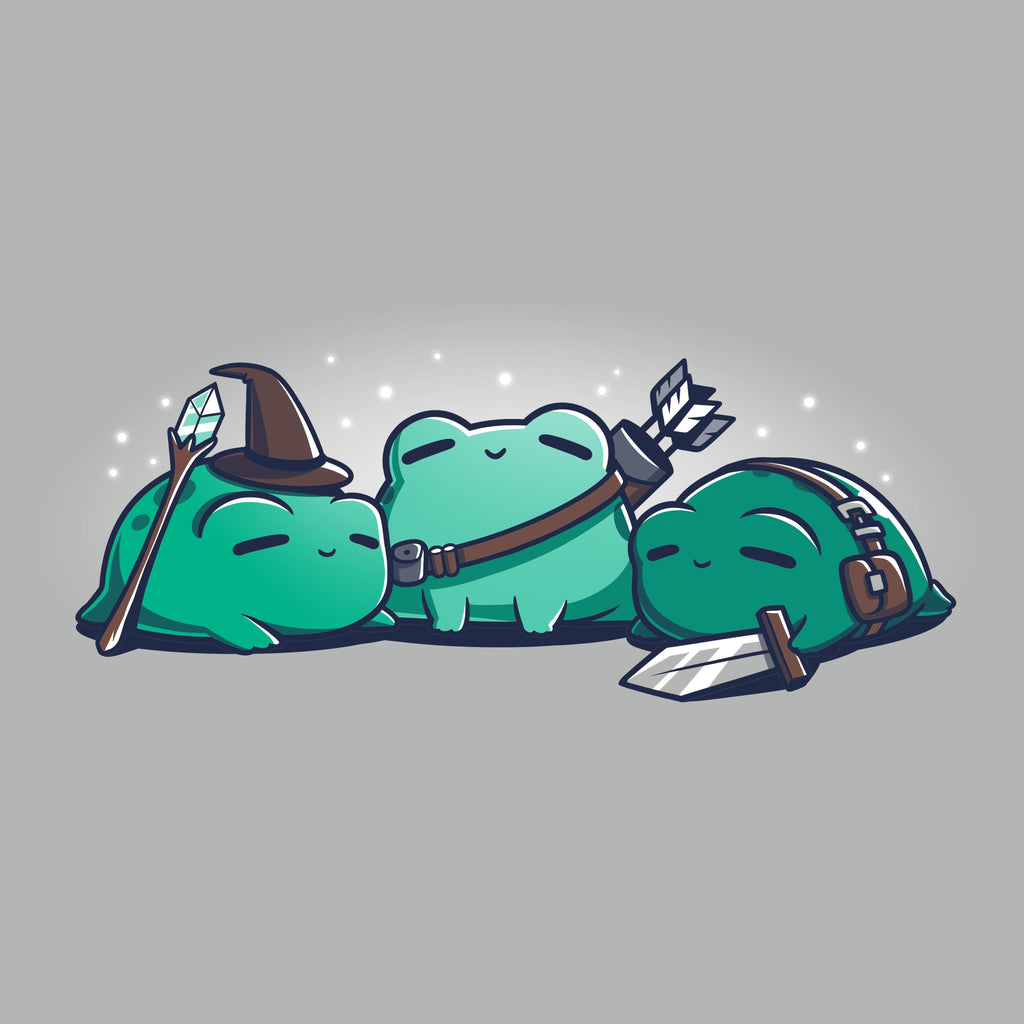 RPG Frogs - Adult & Kids T-Shirts, Sweatshirts & Hoodies apparel design preview 1