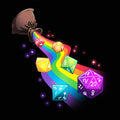 Rainbow Dice Roll - Adult & Kids T-Shirts, Sweatshirts & Hoodies apparel design preview 1
