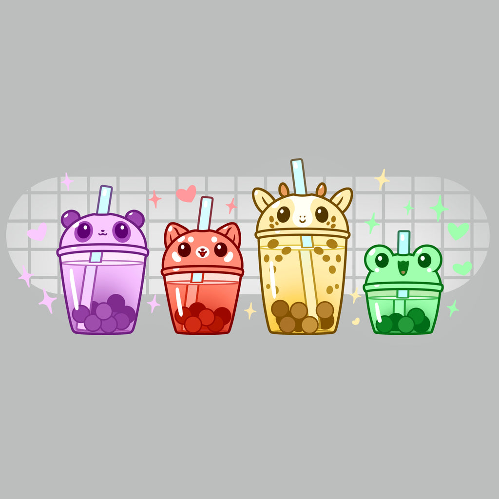 Boba Buddies - Adult & Kids T-Shirts, Sweatshirts & Hoodies apparel design preview 1