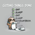 Getting Things Done - Adult & Kids T-Shirts, Sweatshirts & Hoodies apparel design preview 1