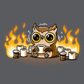 Owl I Need Is A Little Coffee - Adult & Kids T-Shirts, Sweatshirts & Hoodies apparel design preview 1
