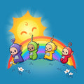 Time for Teletubbies - Adult & Kids T-Shirts, Sweatshirts & Hoodies apparel design preview 1