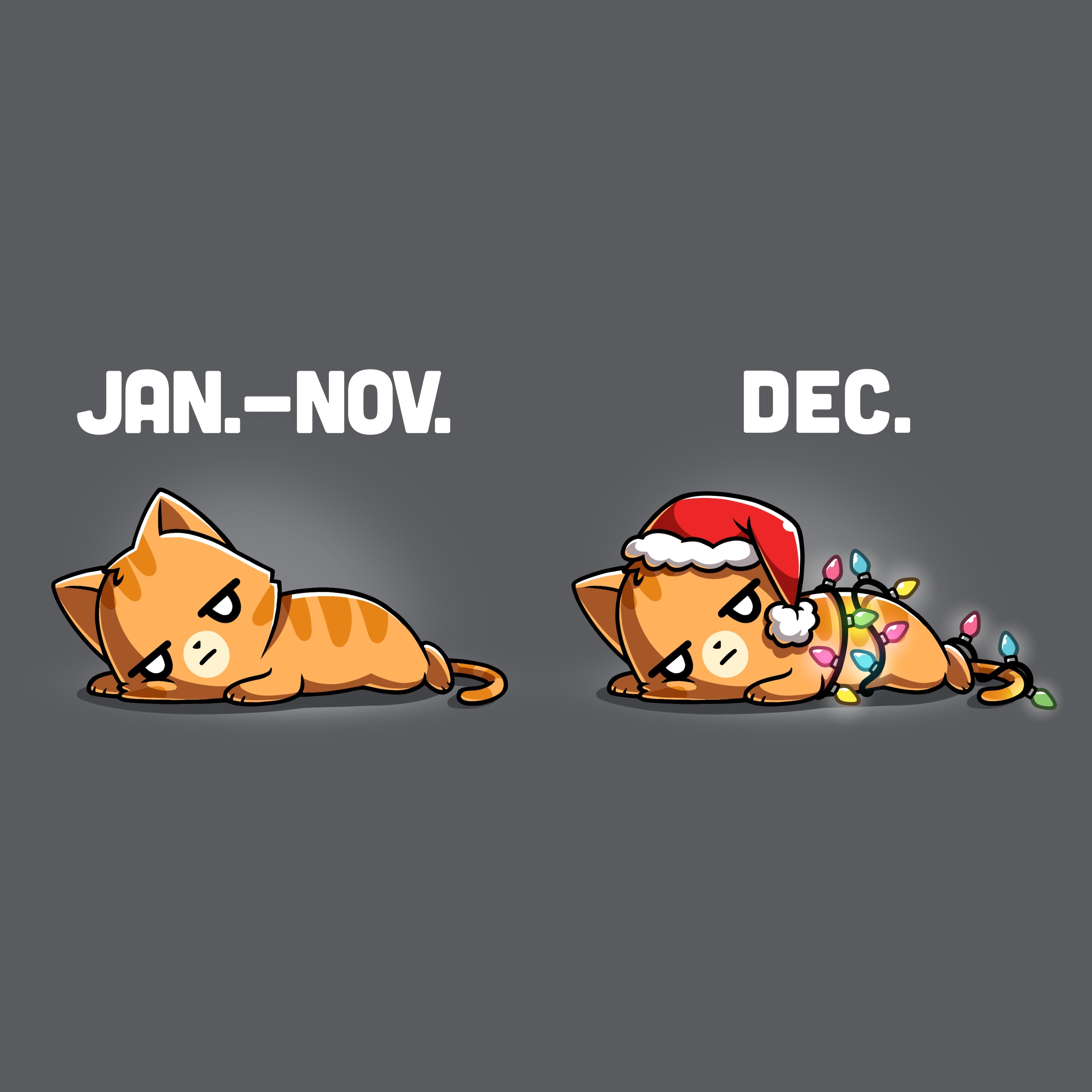 Year-Round Grump - Adult & Kids T-Shirts, Sweatshirts & Hoodies apparel design preview 1