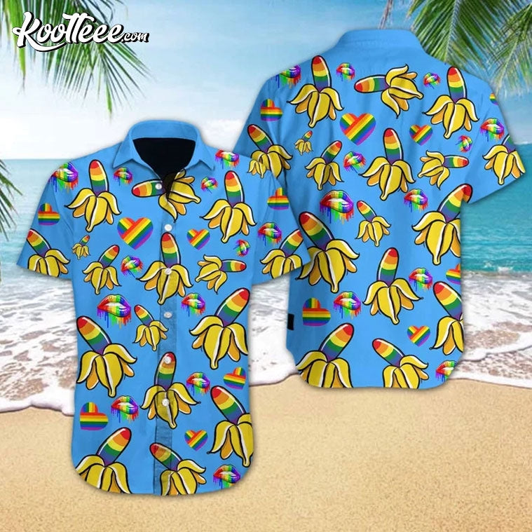 LGBT Pride Banana Trendy Hawaiian - Adult & Kids T-Shirts, Sweatshirts & Hoodies apparel design preview 1