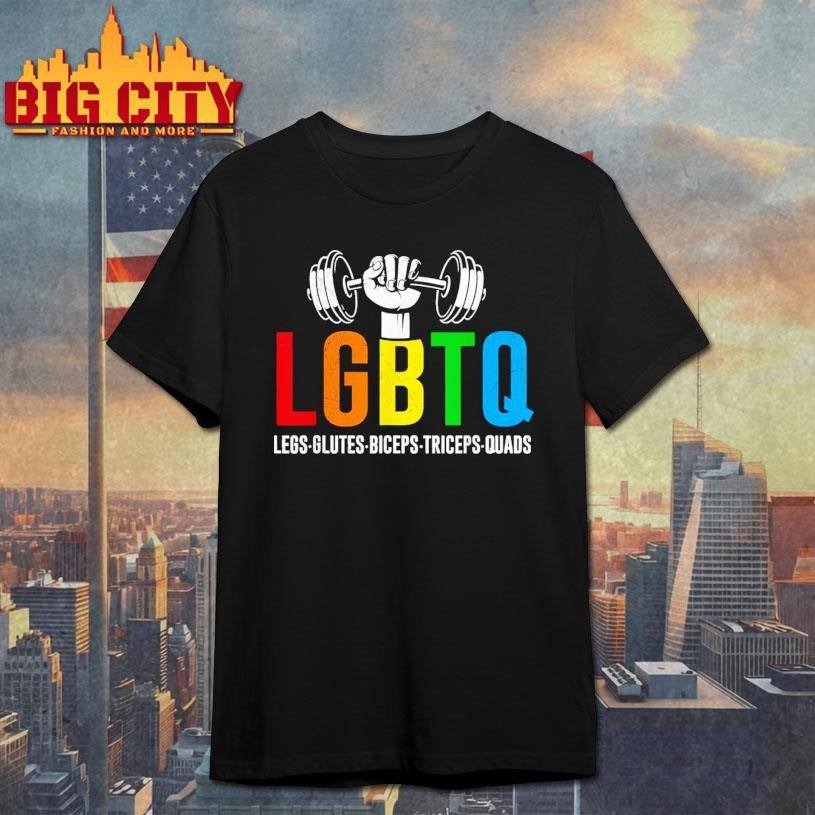 LGBTQ – lats, glutes, biceps, triceps, and - Adult & Kids T-Shirts, Sweatshirts & Hoodies apparel design preview 1