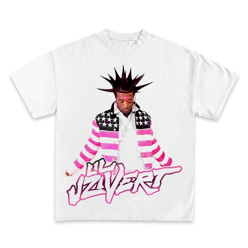 LIL UZI VERT PINK BOOTLEG STREETWEAR - Adult & Kids T-Shirts, Sweatshirts & Hoodies apparel design preview 1
