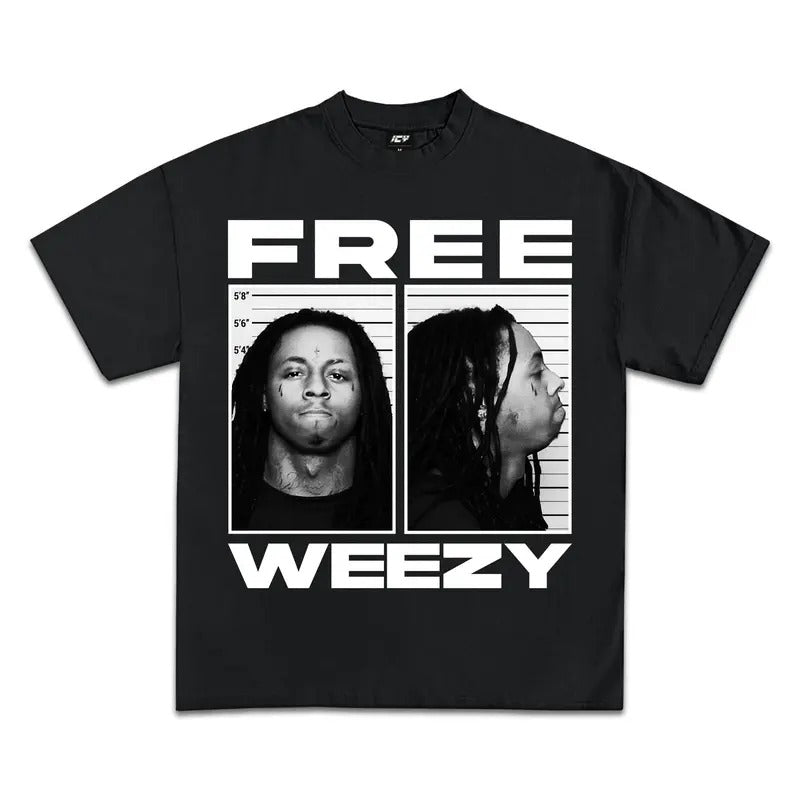 LIL WAYNE FREE WEEZY - Adult & Kids T-Shirts, Sweatshirts & Hoodies apparel design preview 1