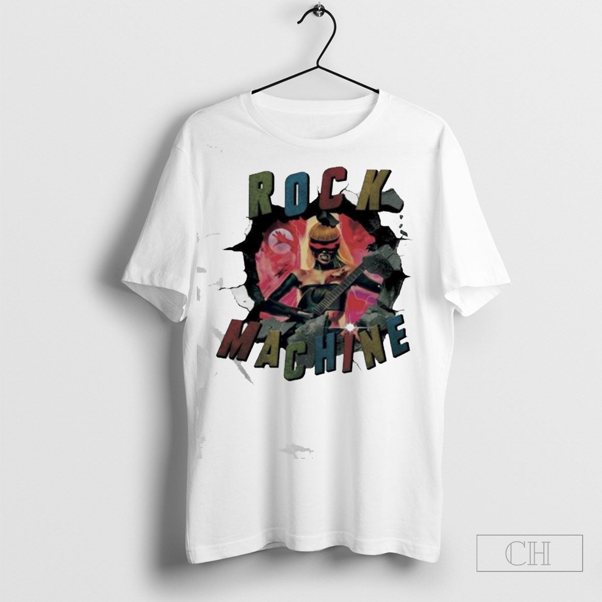 La Femme Rock Machine By Freak City - Adult & Kids T-Shirts, Sweatshirts & Hoodies apparel design preview 1