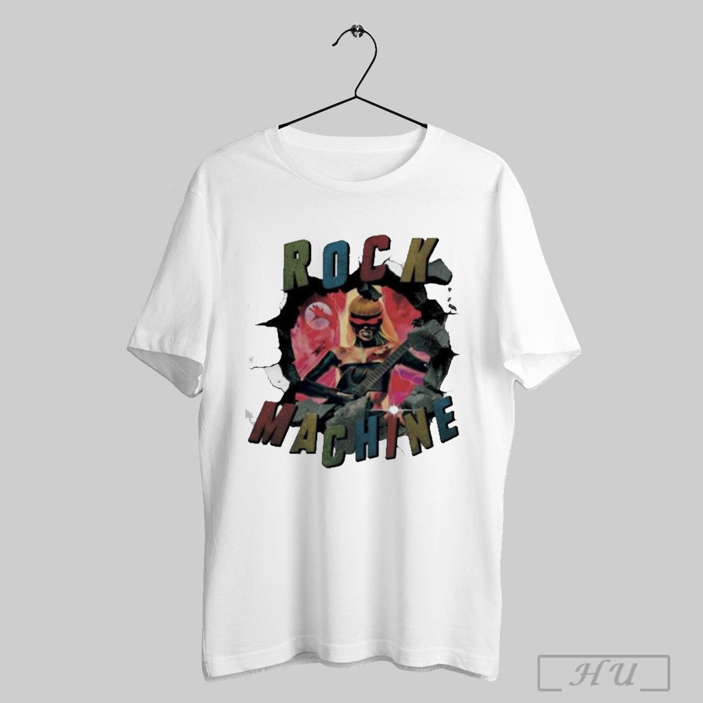 La Femme Rock Machine By Freak City - Adult & Kids T-Shirts, Sweatshirts & Hoodies apparel design preview 1