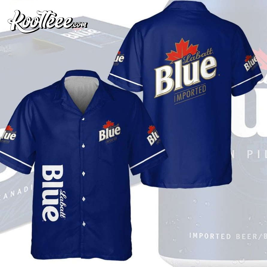 Labatt Blue Imported Hawaiian - Adult & Kids T-Shirts, Sweatshirts & Hoodies apparel design preview 1