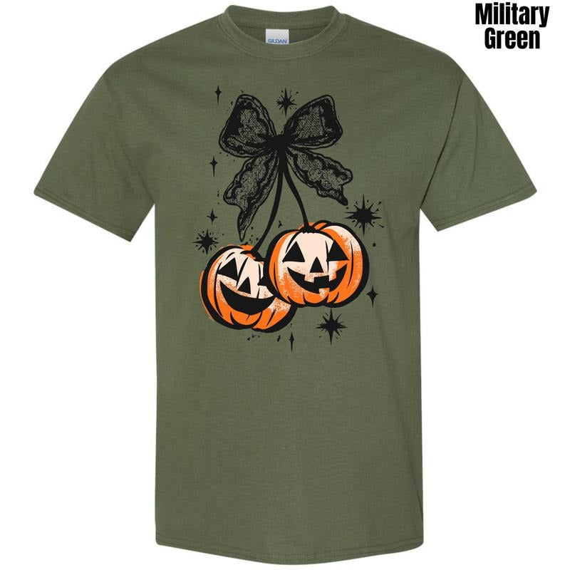 Lace Pumpkin Cherries Gildan 'NLB' - Adult & Kids T-Shirts, Sweatshirts & Hoodies apparel design preview 1