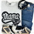 Lacrosse Mama FAKE Embroidery - Adult & Kids T-Shirts, Sweatshirts & Hoodies apparel design preview 1