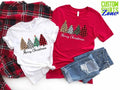 Merry Leopard Tree Cute Plaid - Adult & Kids T-Shirts, Sweatshirts & Hoodies apparel design preview 1