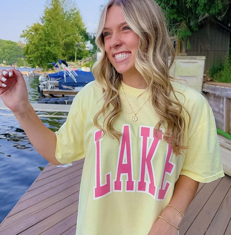 Lake Comfort Colors Summer Seasons Cotton Fabric - Adult & Kids T-Shirts, Sweatshirts & Hoodies apparel design preview 1