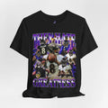 Lamar Jackson Football Streetwear Cotton Short Sleeve - Adult & Kids T-Shirts, Sweatshirts & Hoodies apparel design preview 1
