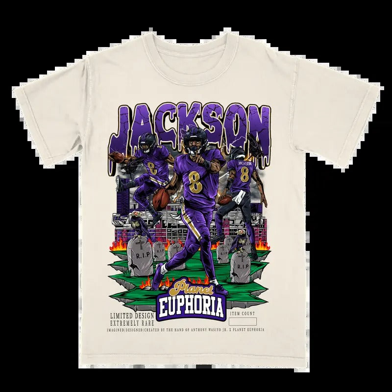 Lamar Jackson V3 Fan Casual Menswearstyle{N002}2 - Adult & Kids T-Shirts, Sweatshirts & Hoodies apparel design preview 1