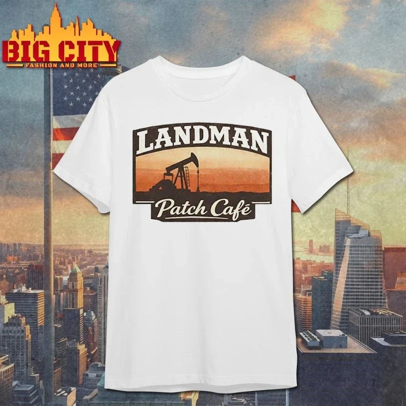 Landman Patch Café Graphic - Adult & Kids T-Shirts, Sweatshirts & Hoodies apparel design preview 1