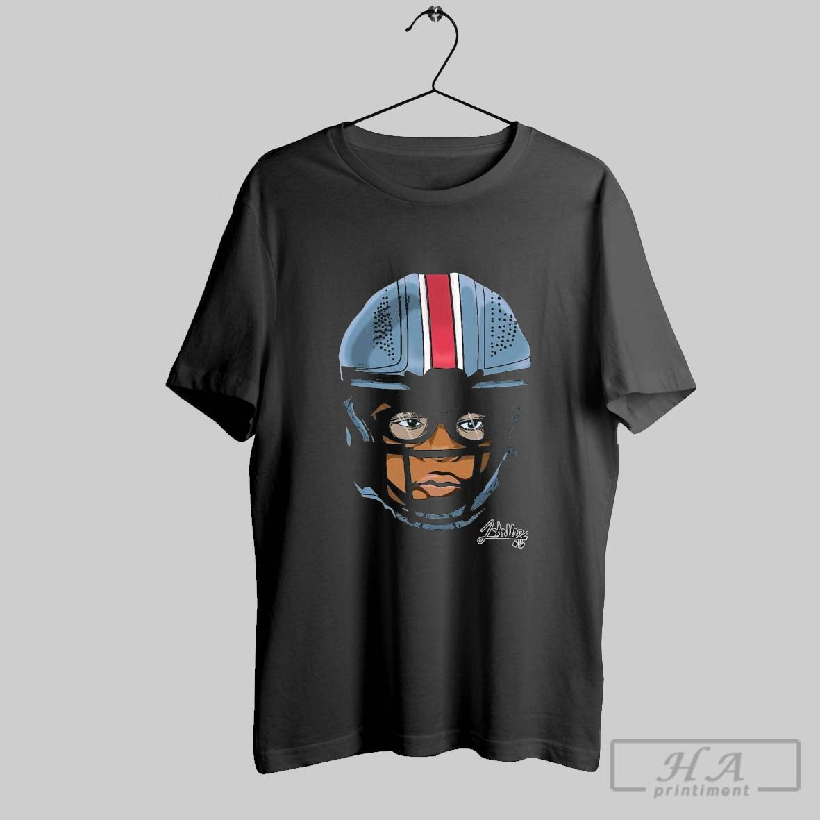 Lanorris Sellers Helmet Signature - Adult & Kids T-Shirts, Sweatshirts & Hoodies apparel design preview 1