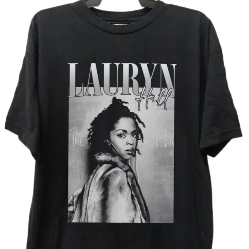 Lauryn Hill Retro Country Music Hip Hop Tour - Adult & Kids T-Shirts, Sweatshirts & Hoodies apparel design preview 1