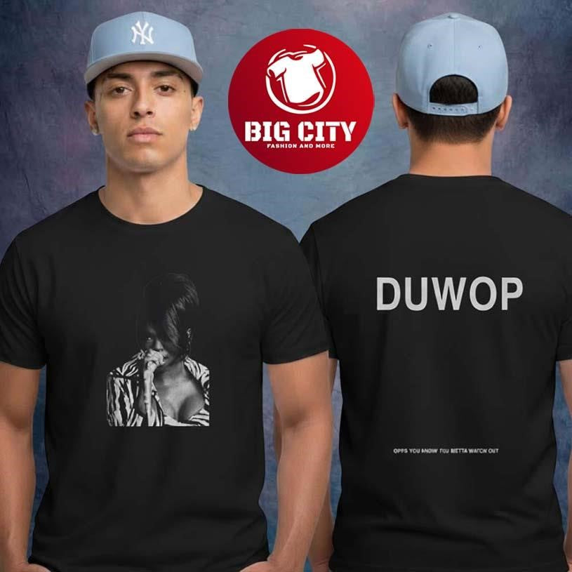 Lauryn Hill Merch LA Pop Up Store DUWOP Two Sided - Adult & Kids T-Shirts, Sweatshirts & Hoodies apparel design preview 1
