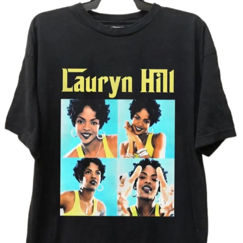 Lauryn Hill Retro Country Music Hip Hop Tour Classic - Adult & Kids T-Shirts, Sweatshirts & Hoodies apparel design preview 1