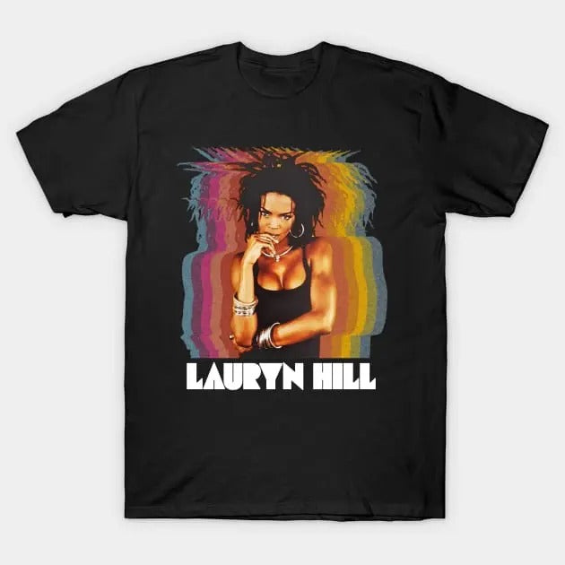 Lauryn Hill Vintage Retro Menswear - Adult & Kids T-Shirts, Sweatshirts & Hoodies apparel design preview 1