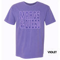Lavender Margs Queso Puff Comfort Colors - Adult & Kids T-Shirts, Sweatshirts & Hoodies apparel design preview 1