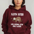 Lazy Sister Casual Street Fleece Fabric Perfect - Adult & Kids T-Shirts, Sweatshirts & Hoodies apparel design preview 1
