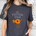 Le Poisson Steve Funny Meme Viral Cute Fun Animal - Adult & Kids T-Shirts, Sweatshirts & Hoodies apparel design preview 1