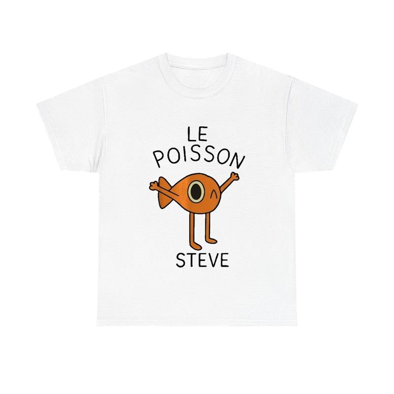 Le Poisson Stevee Funny Meme - Adult & Kids T-Shirts, Sweatshirts & Hoodies apparel design preview 1