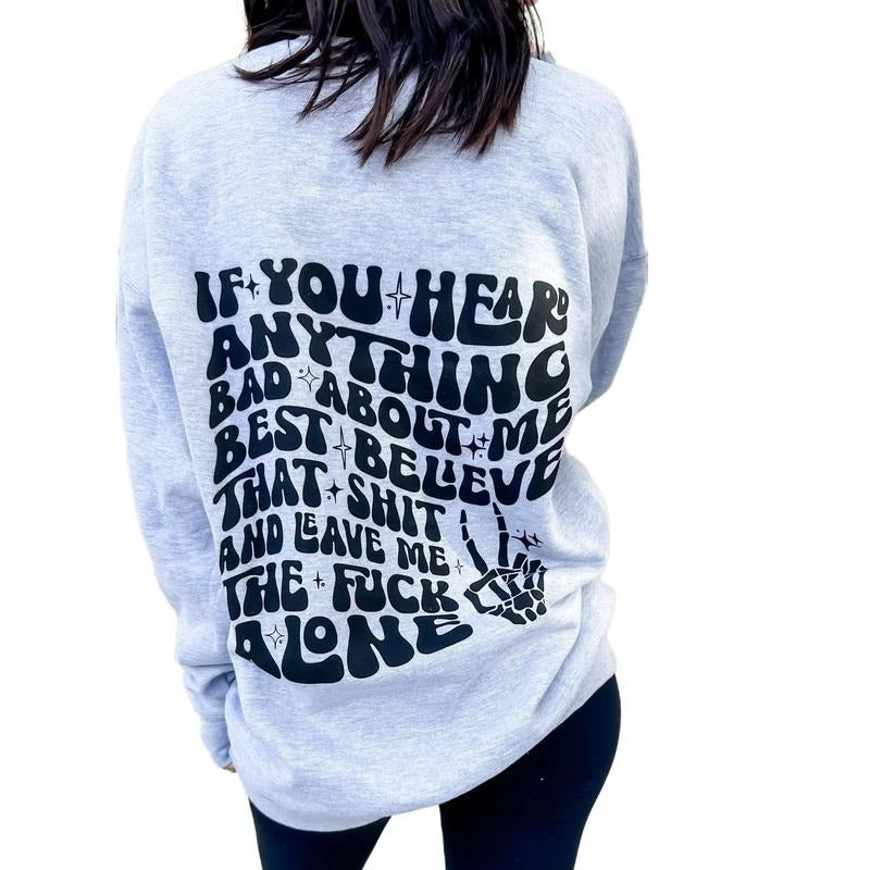 Leave Me Alone - Adult & Kids T-Shirts, Sweatshirts & Hoodies apparel design preview 1