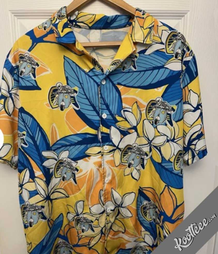 Leeds United Tropical Summer Hawaiian - Adult & Kids T-Shirts, Sweatshirts & Hoodies apparel design preview 1