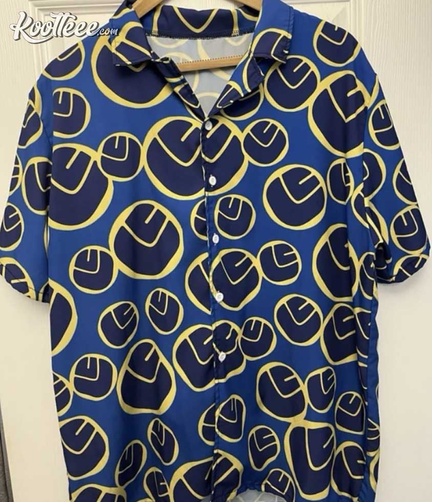 Leeds United Logo Hawaiian - Adult & Kids T-Shirts, Sweatshirts & Hoodies apparel design preview 1