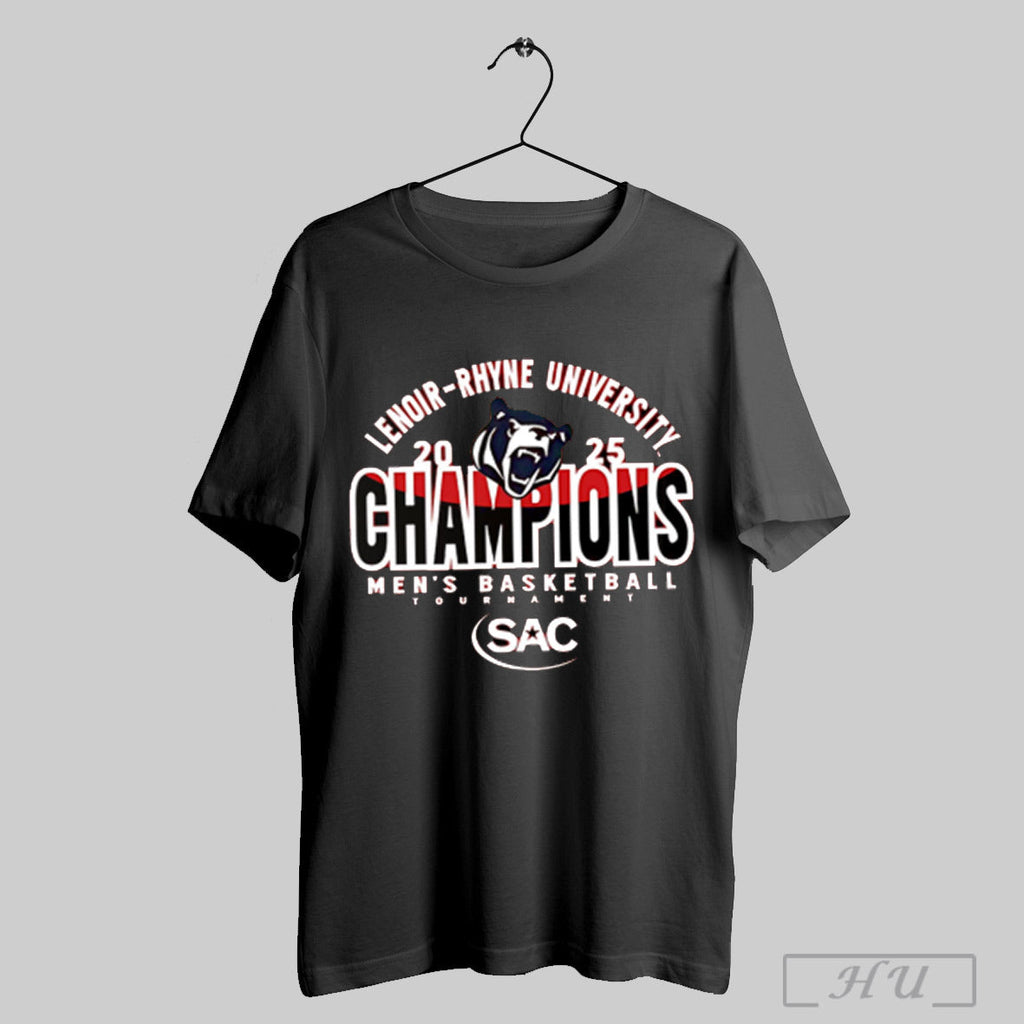 Lenoir Rhyne University 2025 Sac Tournament Champions - Adult & Kids T-Shirts, Sweatshirts & Hoodies apparel design preview 1