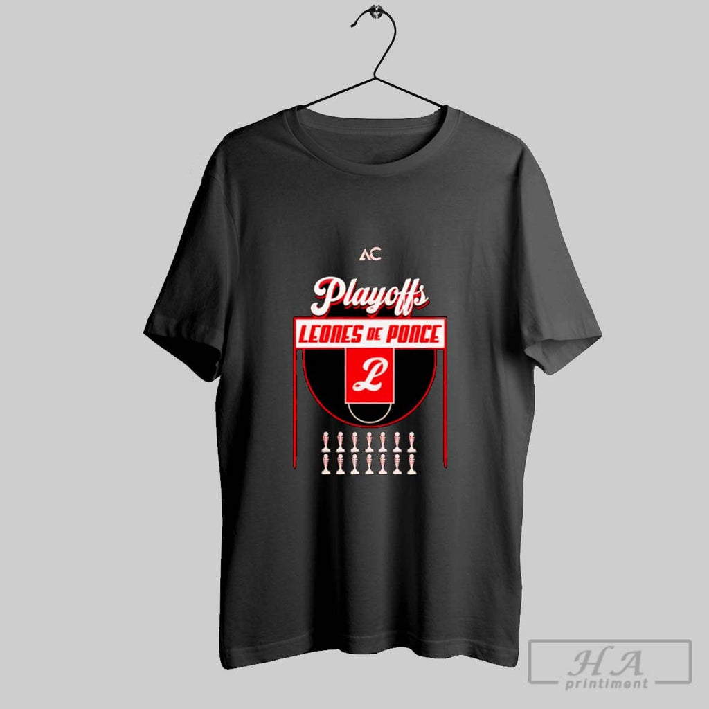 Leones De Ponce Basketball Playoffs 2025 - Adult & Kids T-Shirts, Sweatshirts & Hoodies apparel design preview 1