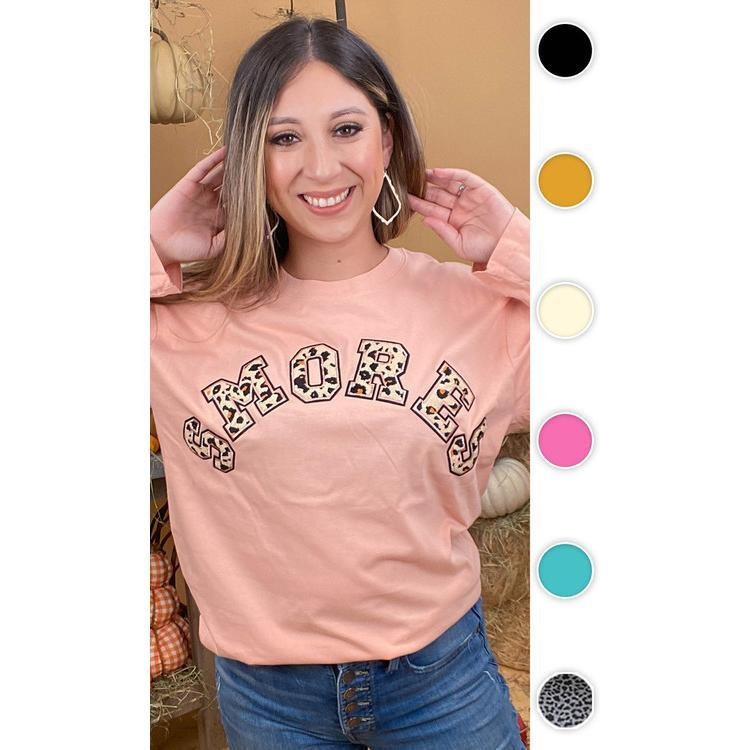 Leopard Ideal Chenille Smores Boyfriend - Adult & Kids T-Shirts, Sweatshirts & Hoodies apparel design preview 1