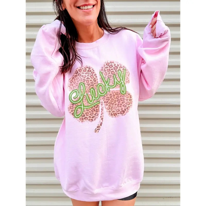 Leopard Lucky Top - Adult & Kids T-Shirts, Sweatshirts & Hoodies apparel design preview 1