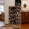 Leopard Print Wall Art Cool Girl Photography Prints - Adult & Kids T-Shirts, Sweatshirts & Hoodies apparel design preview 1