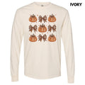 Leopard Pumpkin Coquette Collage Comfort Colors 'NLB' - Adult & Kids T-Shirts, Sweatshirts & Hoodies apparel design preview 1